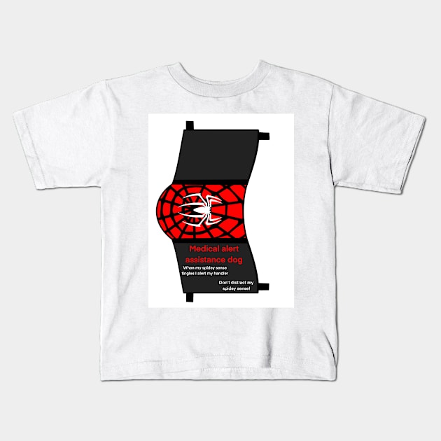 Spidey AD vest Kids T-Shirt by Tysart22